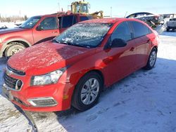 Chevrolet Cruze Limited ls salvage cars for sale: 2016 Chevrolet Cruze Limited LS