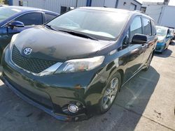 Salvage cars for sale at Vallejo, CA auction: 2013 Toyota Sienna Sport