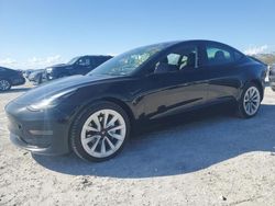 Salvage cars for sale at Riverview, FL auction: 2022 Tesla Model 3