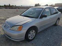 Salvage cars for sale from Copart Mentone, CA: 2003 Honda Civic LX