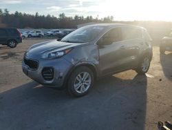 Salvage cars for sale from Copart Windham, ME: 2019 KIA Sportage LX