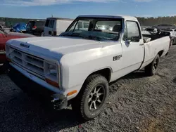 Salvage cars for sale at Spartanburg, SC auction: 1990 Dodge W-SERIES W150S