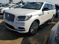 Flood-damaged cars for sale at auction: 2019 Lincoln Navigator L Reserve