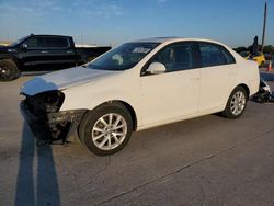 Salvage cars for sale at Grand Prairie, TX auction: 2010 Volkswagen Jetta SE