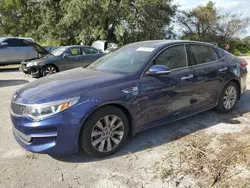 KIA Vehiculos salvage en venta: 2017 KIA Optima EX