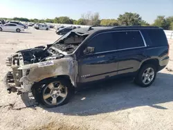 Salvage cars for sale at San Antonio, TX auction: 2017 Chevrolet Tahoe C1500 LT