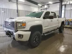 GMC salvage cars for sale: 2018 GMC Sierra K2500 Denali