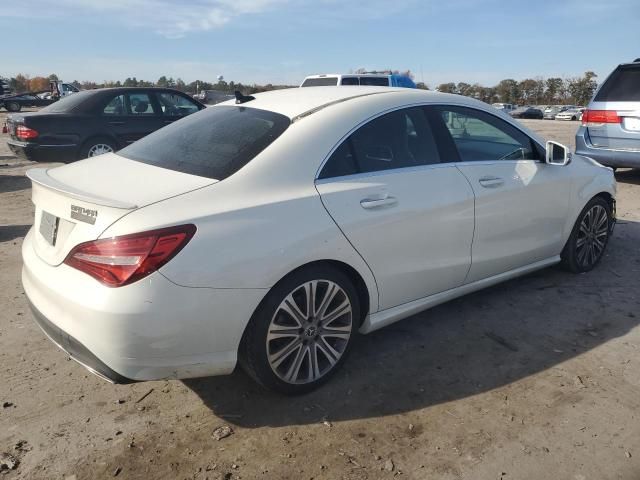 2018 Mercedes-Benz CLA 250 4matic