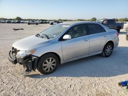 Salvage cars for sale from Copart San Antonio, TX: 2011 Toyota Corolla Base