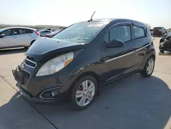 Salvage cars for sale at Grand Prairie, TX auction: 2013 Chevrolet Spark 1LT