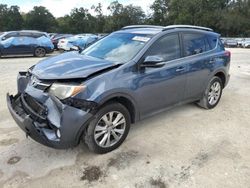 Salvage cars for sale at Ocala, FL auction: 2014 Toyota Rav4 Limited