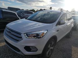 Salvage cars for sale at Riverview, FL auction: 2018 Ford Escape SEL