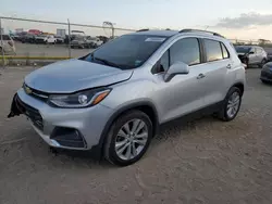 Salvage cars for sale at Houston, TX auction: 2017 Chevrolet Trax Premier