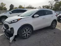 Salvage cars for sale from Copart Wichita, KS: 2017 KIA Sportage SX