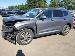 Carros salvage a la venta en subasta: 2020 Hyundai Santa FE SEL