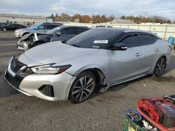 Carros salvage a la venta en subasta: 2019 Nissan Maxima S