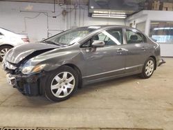 Salvage cars for sale at Wheeling, IL auction: 2010 Honda Civic LX