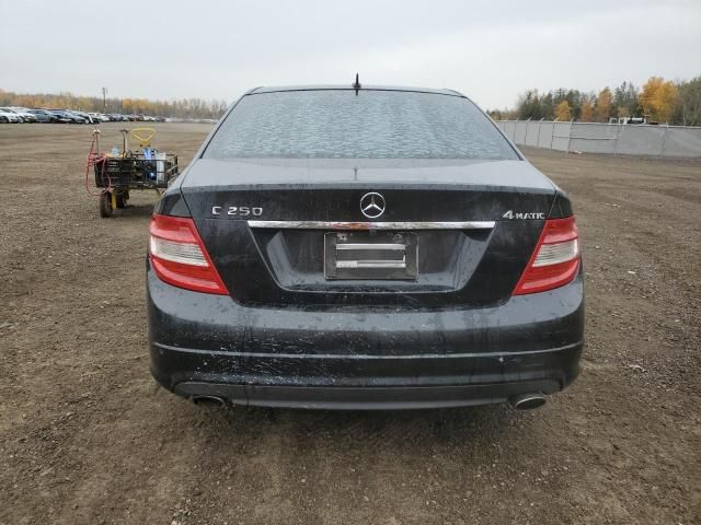 2011 Mercedes-Benz C 250 4matic