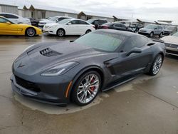 Salvage cars for sale at Riverview, FL auction: 2017 Chevrolet Corvette Z06 3LZ