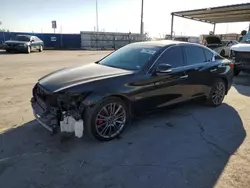 Infiniti salvage cars for sale: 2017 Infiniti Q50 RED Sport 400