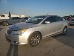 Salvage cars for sale at Grand Prairie, TX auction: 2013 Buick Lacrosse Premium