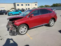 Carros salvage a la venta en subasta: 2010 Lexus RX 450H