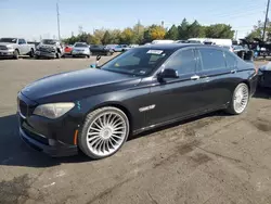 BMW 7 Series salvage cars for sale: 2011 BMW Alpina B7