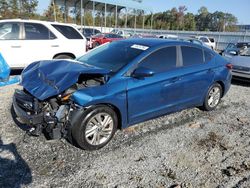 Salvage cars for sale from Copart Spartanburg, SC: 2019 Hyundai Elantra SEL