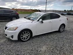 Salvage cars for sale at Tifton, GA auction: 2012 Lexus IS 250