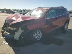 Salvage cars for sale at Fresno, CA auction: 2015 Jeep Cherokee Latitude