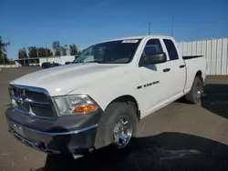 Salvage trucks for sale at Portland, OR auction: 2012 Dodge RAM 1500 ST