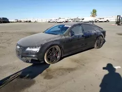 Salvage cars for sale at Martinez, CA auction: 2014 Audi A7 Prestige