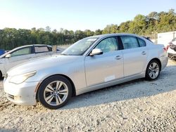 Salvage cars for sale at Ellenwood, GA auction: 2010 BMW 528 I