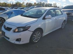 Toyota salvage cars for sale: 2010 Toyota Corolla Base