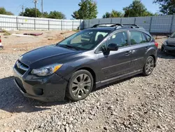 Salvage cars for sale at Oklahoma City, OK auction: 2012 Subaru Impreza Sport Limited