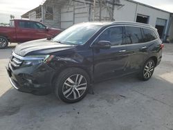 Salvage cars for sale from Copart Corpus Christi, TX: 2017 Honda Pilot Touring