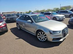 Salvage cars for sale at Phoenix, AZ auction: 2014 Audi A4 Premium