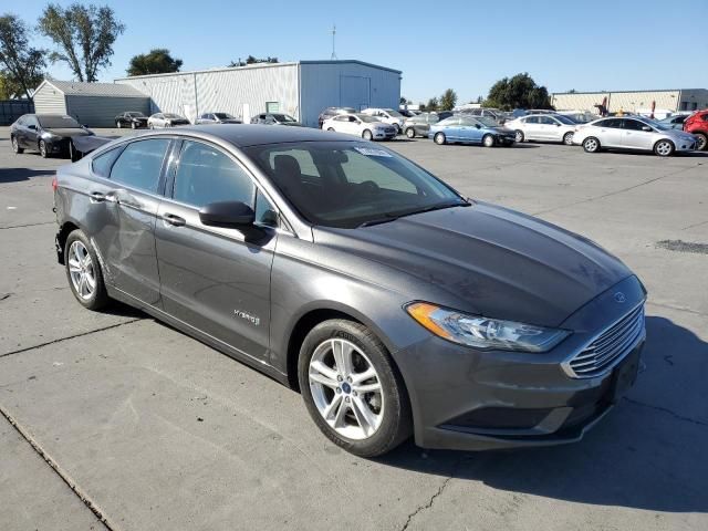 2018 Ford Fusion SE Hybrid