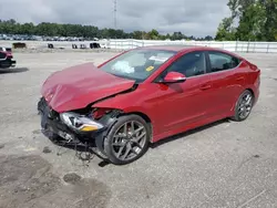 Vehiculos salvage en venta de Copart Dunn, NC: 2018 Hyundai Elantra Sport