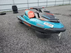 Salvage cars for sale from Copart Tampa: 2019 Seadoo Wake 155