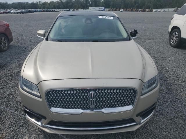 2017 Lincoln Continental Reserve