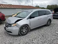 Salvage cars for sale at Columbus, OH auction: 2013 Honda Odyssey EXL