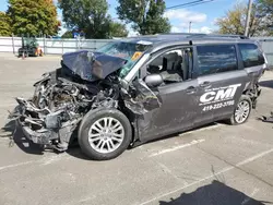 Salvage cars for sale at Moraine, OH auction: 2014 Toyota Sienna XLE