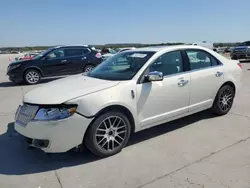 2012 Lincoln MKZ en venta en Grand Prairie, TX