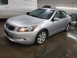 Salvage cars for sale at Elgin, IL auction: 2009 Honda Accord EXL