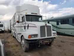 Salvage trucks for sale at Brighton, CO auction: 1990 Kenworth Construction T400