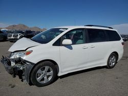 Salvage cars for sale at auction: 2018 Toyota Sienna LE