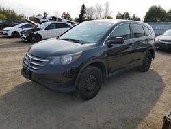 Salvage cars for sale at Bowmanville, ON auction: 2014 Honda CR-V LX