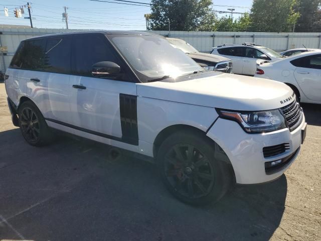 2016 Land Rover Range Rover HSE