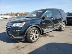 Ford salvage cars for sale: 2018 Ford Explorer Limited